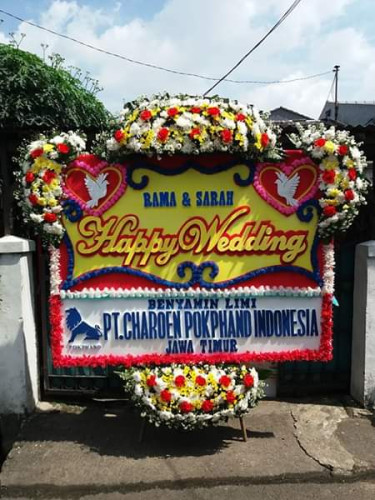 Karangan Bunga Pernikahan  di Badung